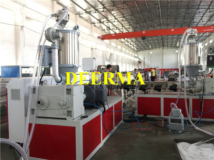 PE Pipe Extruding Line / Plastic PE Pipe Production Line