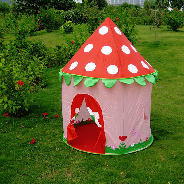 Pop-up Princess Castle Play House Indoor Outdoor Kids Play Tent