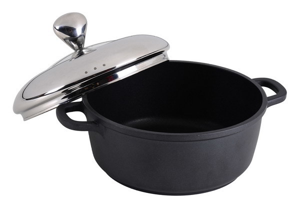 Die-Cast Aluminum Non-Stick Stock Pot