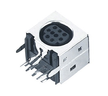 3-9 Pin Mini DIN Connector Series (MDC-103)