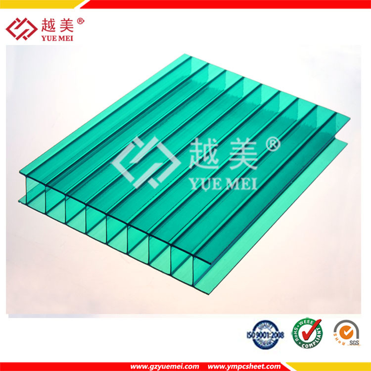Twin-Wall hollow pc panel (YM-PC-008)