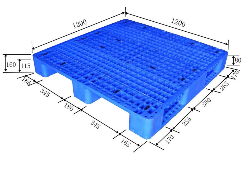 Steel Reinforced 1200 X 1200 mm Plastic Pallets