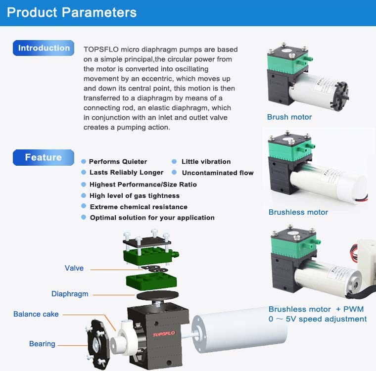 DC Diaphragm Pump / Miniature Diaphragm Pump