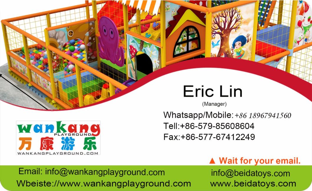 Multifunctional Indoor Playground Equipment for Play Center Say Supermarket and Shopping Mall (WK-F180522A)