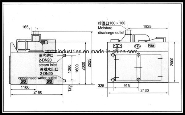 CT. CT-C Hot Air Circulation Tray Dryer for Sale