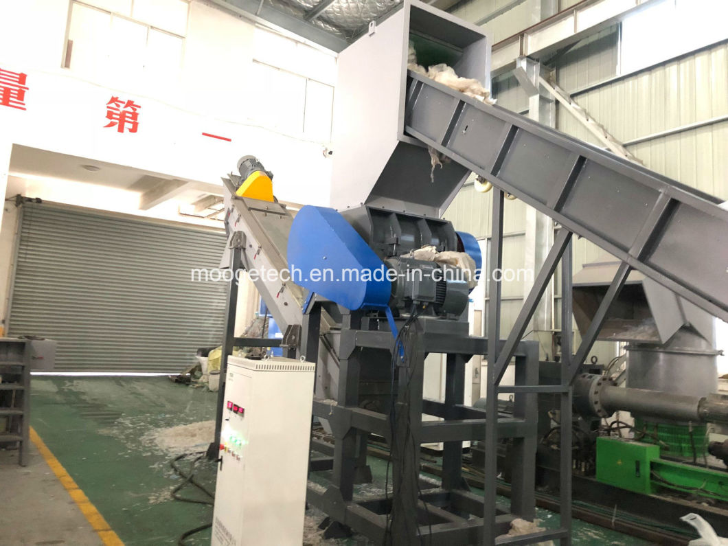 Waste PP PE agricultural film crusher machine