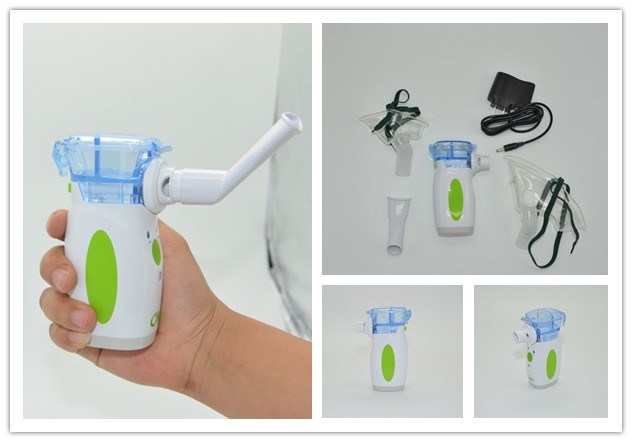 No Voice Portable Mesh Ultrasonic Nebulizer with Adaptor