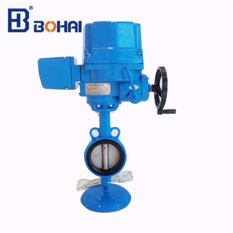 Electric Actuated Flanged Butterfly Valve