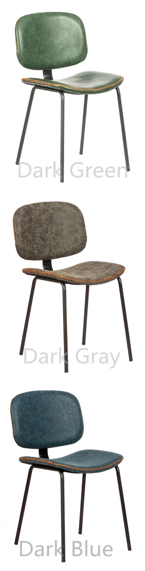 Modern Bar Furniture with PU Upholstered and Metal Frame