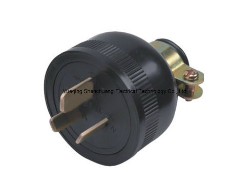 (100501) IP54 Waterproof VDE 15A 3pin Australian Plug Electrical Plug Top