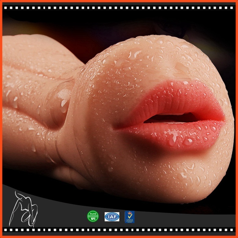 Realistic Oral 3D Deep Throat with Tongue Teeth Maiden Artificial Vagina Male Masturbators Pocket Pussy Oral Sex Toys for Men