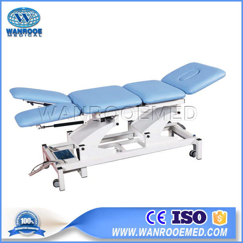 De-5 Health Physical Medical Therapy Bed with Multi-Position Treatment