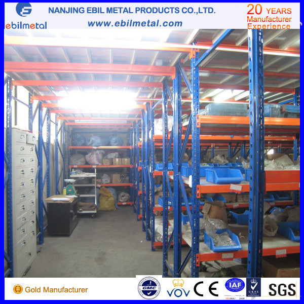 Steel Multi-Tiers Mezzanine Rack / Shelving for Factory / Warehouse Storage