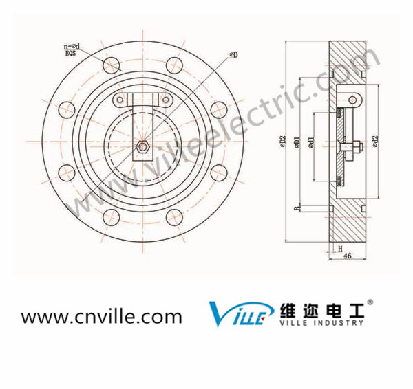 Check Valve Type Butterfly Valve/Transformer Valve