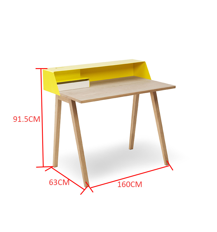 2018 Simple Wooden Furniture Office Study Table Writing Desk