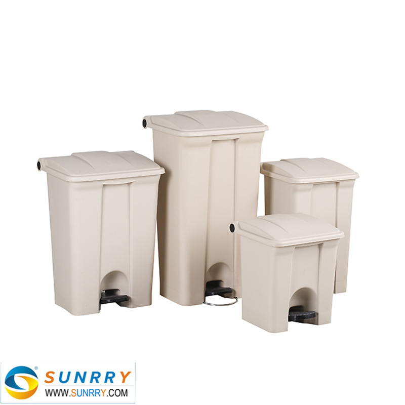 Step-on Rubbish Bin for Waste and Garbage