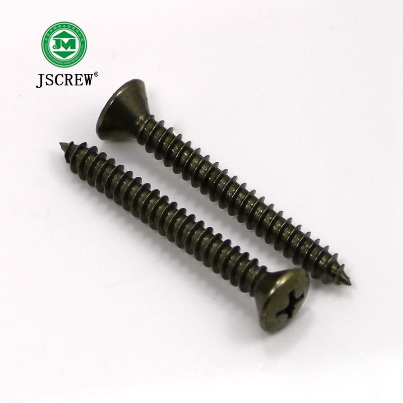 Double Countersunk Head Fine Thread Wood Screw 38mm