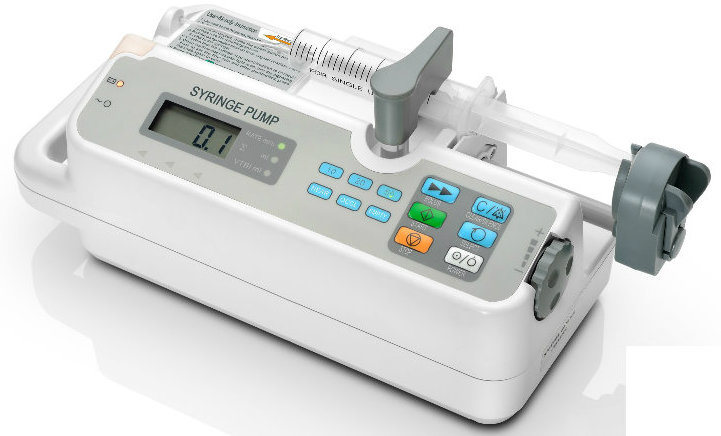 LCD Electric Syringe Pump with Ce Marked Infusion Syringe Pump; Sp400