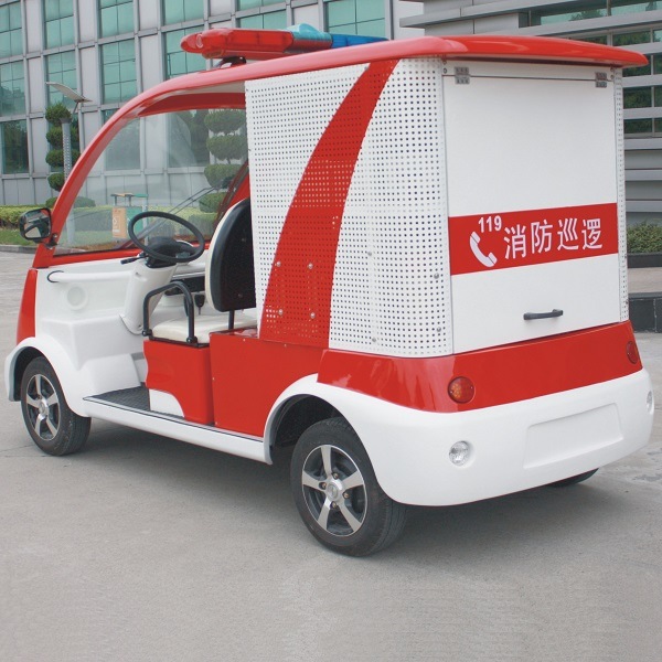 CE Approved Electric Vehicle Mini Fire Fighting Truck Dvxf-3