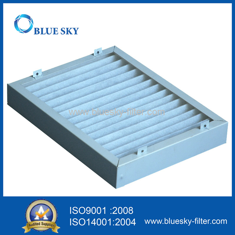 White Metal Frame Air Filter for Air Cleaners / Air Purifiers