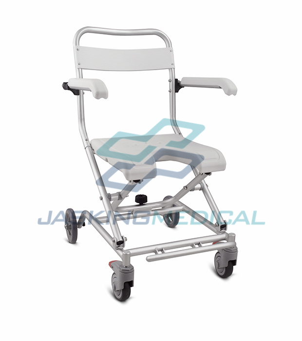 Folding Aluminum Material Bath Wheelchair