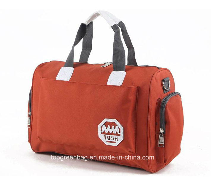High Quality Finish Custom Simplicity Polyester Travel Luggage Bag