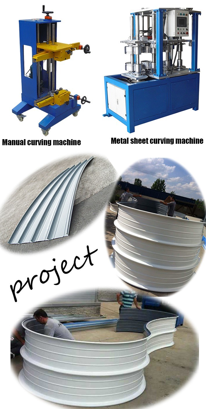 Metal Bemo Roof Sheet Curving Machine for Sale