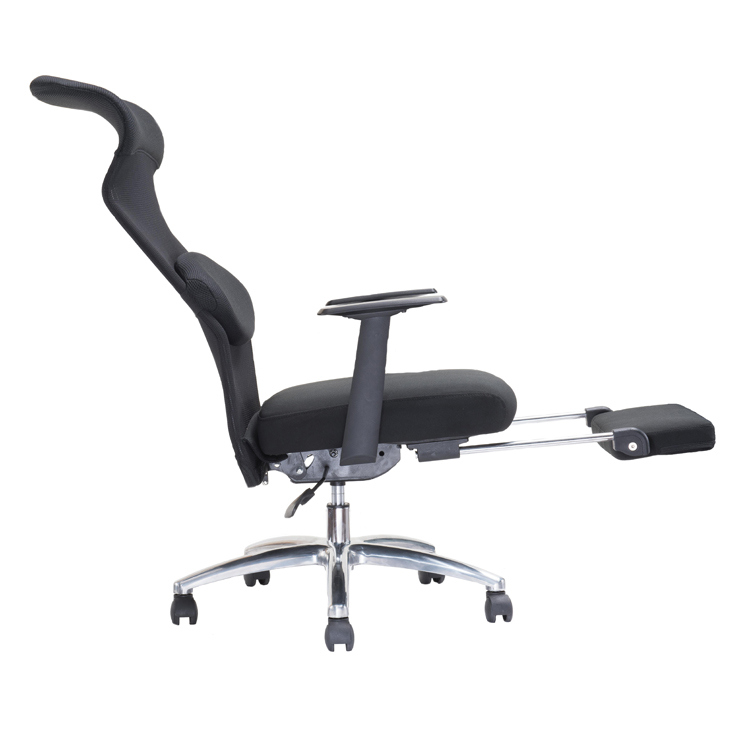 Comfortable Sleeping Desk Chair with Recliner Backrest and Footrest