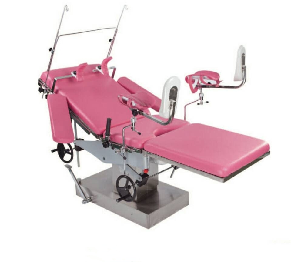 Manual and Hydraulic Delivery Bed for Obstetrics and Gynecology Mt Table