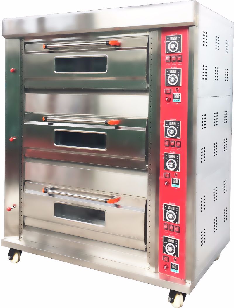 ASTAR Bakery Equipment New Crown B Series HGB-306Q 3 Deck 6 Trays Electric Baking Oven