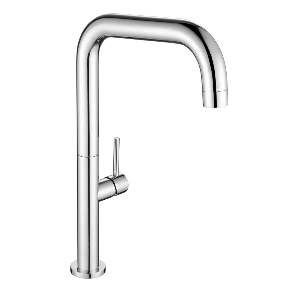 Economic Single Handle Brass Kitchen Faucet