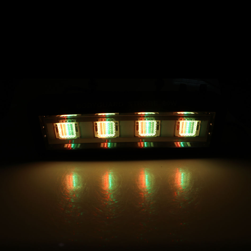 80W LED RGB DMX Disco Party Auto/Sound Control Stage Strobe Light