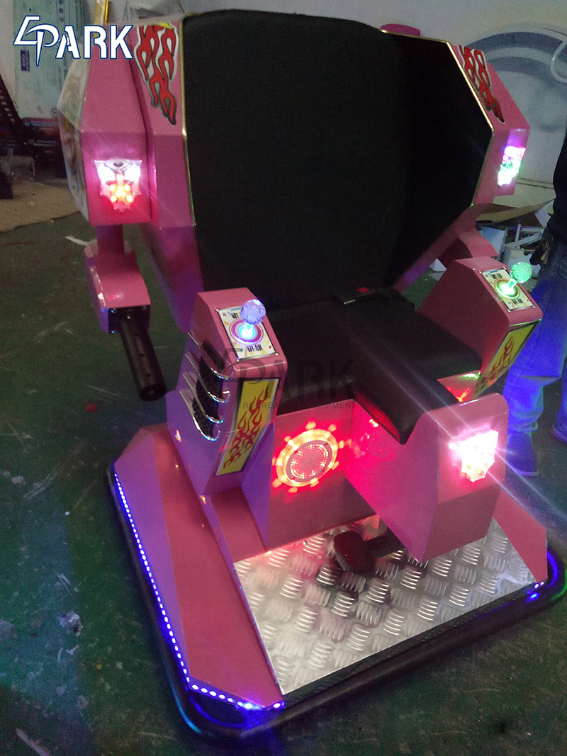 Amusement Park Robot Shape Children Electronic Car Ride