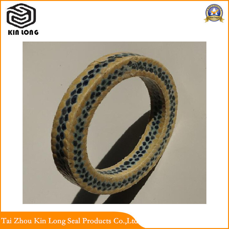 Aramid Fiber Packing Ring; Aramid with PTFE Gland Packing Aramid Rope Spun Kevlar Packing Ring