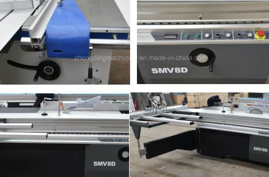 Working Length 3.2m Smv8 Sliding Table Saw Woodworking Machinery
