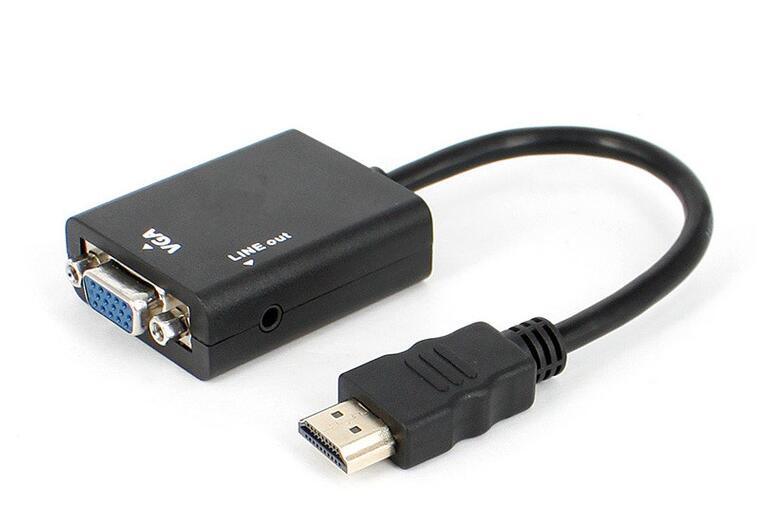 HDMI to VGA with Audio Cable