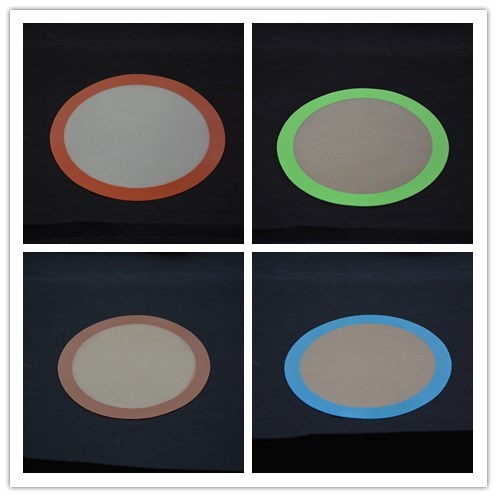 Non Stick Custom Silicone Baking Anti-Slip Pastry Circle Mat