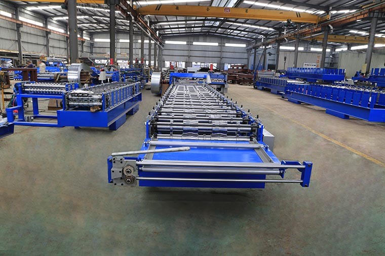 Yx35-273-820 Roof Panel Roll Forming Machine