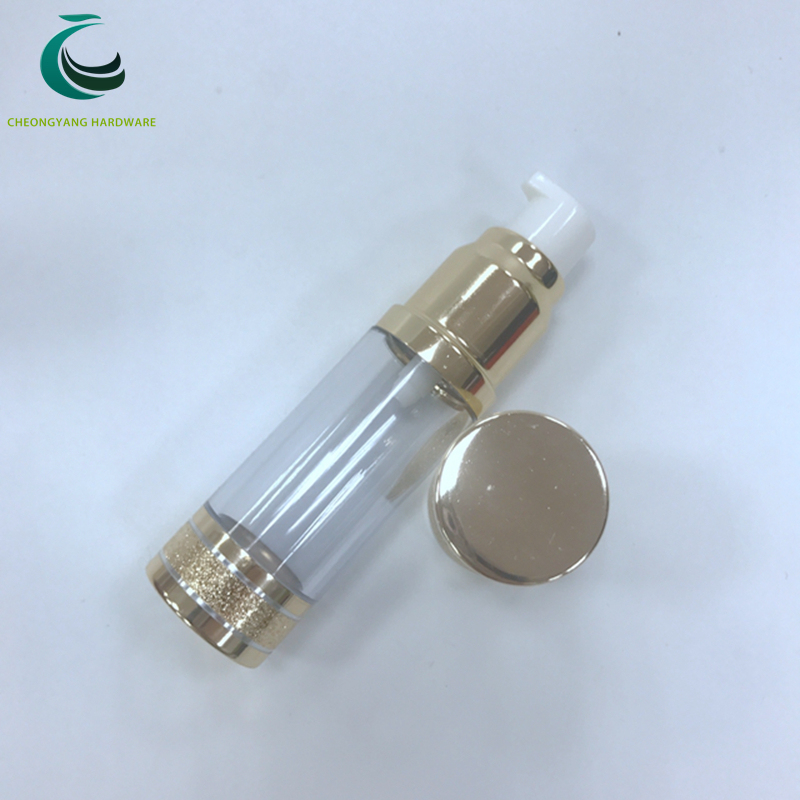 China Factory Screw Type Small Plastic as Pump Spray Aluminum Plastic Cosmetic Airless Bottle