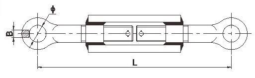 LH Type Turnbuckles