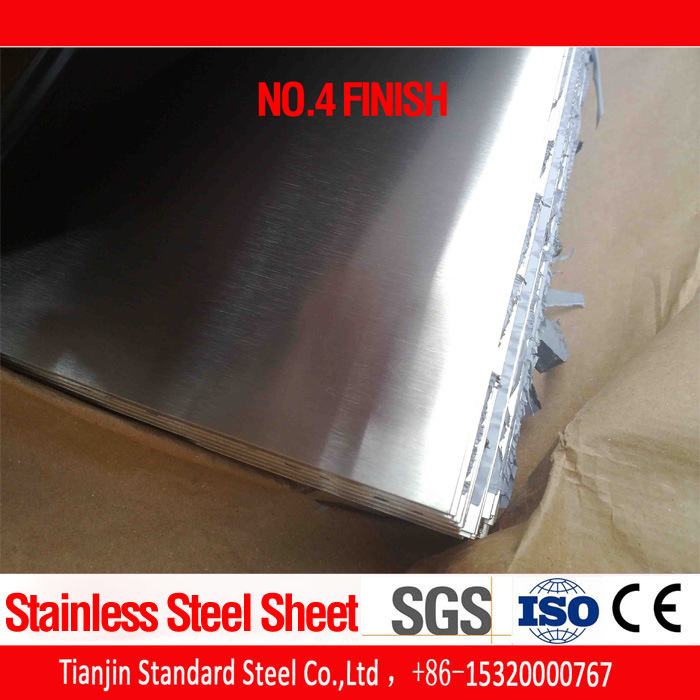 Stainless Steel Sheet 2b Ba No. 4 Hl