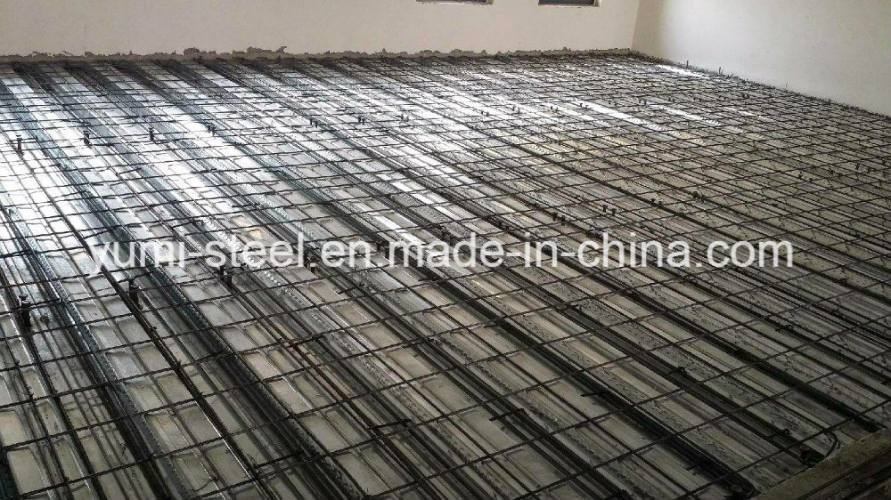 Corrugated Metal Opened Type Floor Decking Sheets for Duplex Structure
