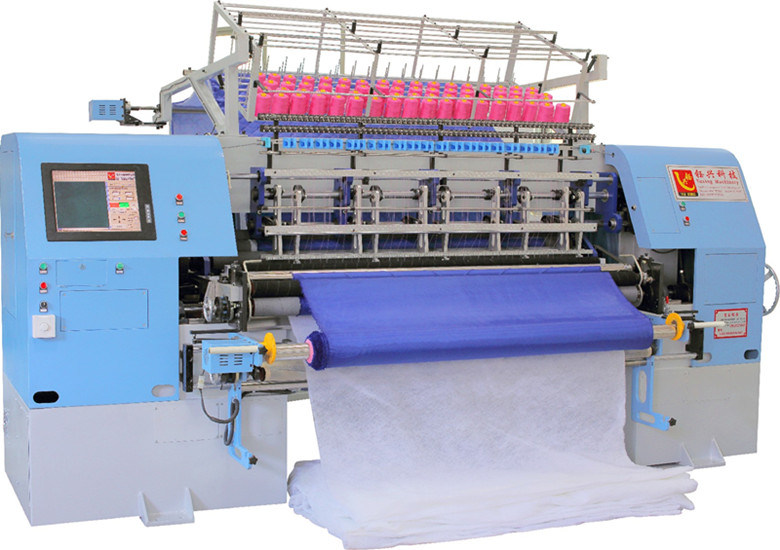 High Speed Shuttle Multi-Needle Quilting Machine for Quilting Bedspread Comforter Garments