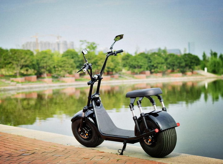 Europe Warehouse Stock 1500W Fat Tire Electric City Coco Motorcycle Scooter 1000W Seev Woqu Harley Citycoco