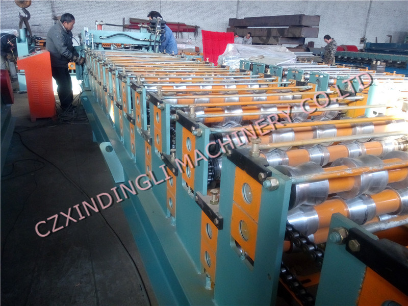 Used Double Deck Roofing Sheet Roll Forming Machine Supplier