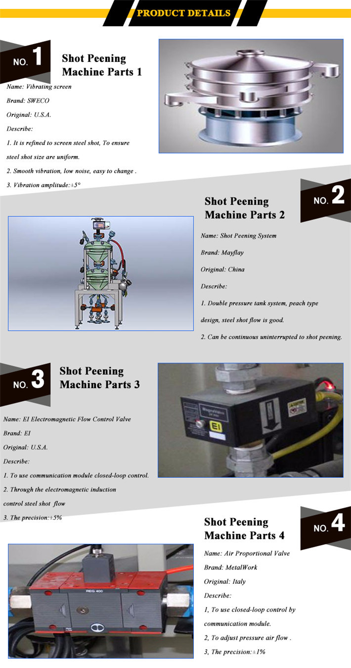 China Shot Peening Equipment for Sale, Model: Mrt2-80L2-4