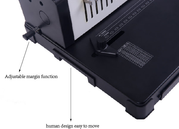 Heavy Duty Plastic Comb Binding Machine