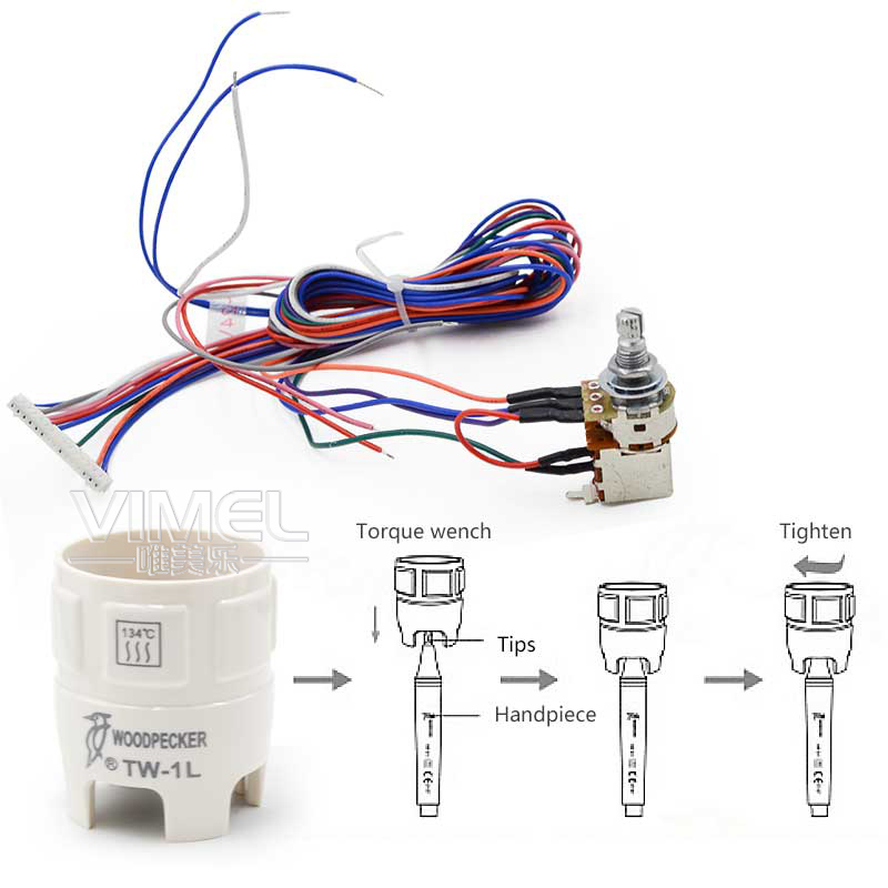 Dental Equipment Woodpecker Ultrasonic Piezo Built-in Scaler Uds-N3 LED