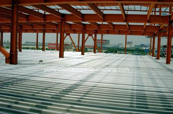 Yx76-305-915 Corrugated Steel Metal Floor Decking Sheet