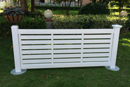 PVC Portable Event Fence Temporary Fence White